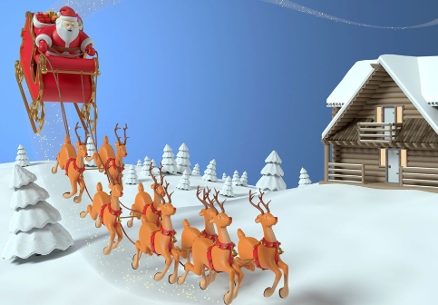 how many reindeer santa have