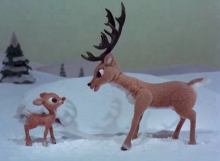 what reindeer is rudolphʼs dad