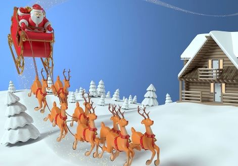 how reindeer does santa have