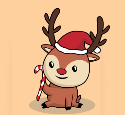 animated reindeer pictures