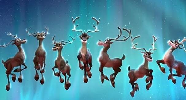 which reindeer is the leader