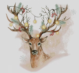 christmas stag images