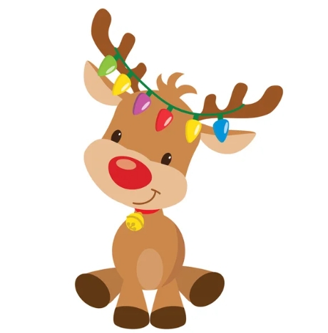 free cartoon reindeer images