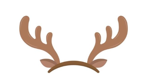 clip art reindeer antlers