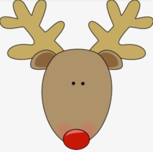 easy reindeer clipart