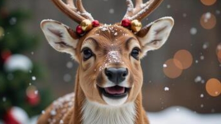 cute reindeer photos