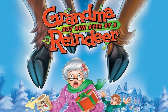 images grandma got run over by a reindeer