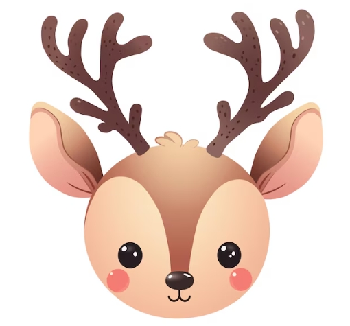 christmas reindeer images clip art