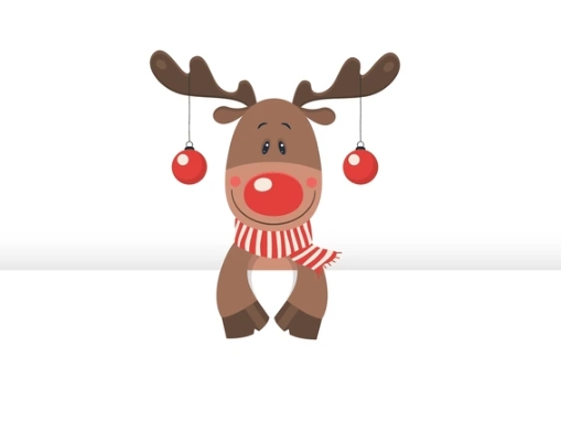 free christmas reindeer clip art