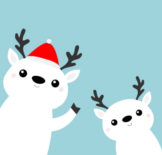 cute reindeer clip art