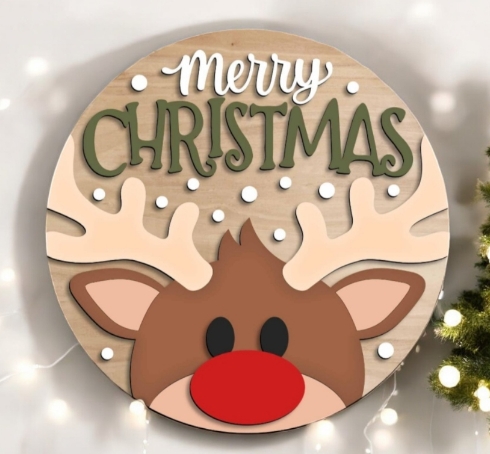 merry christmas rudolph images