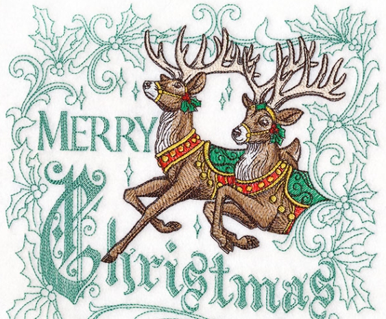 merry christmas reindeer images