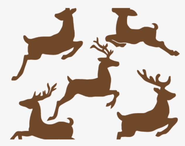 reindeer clipart cute