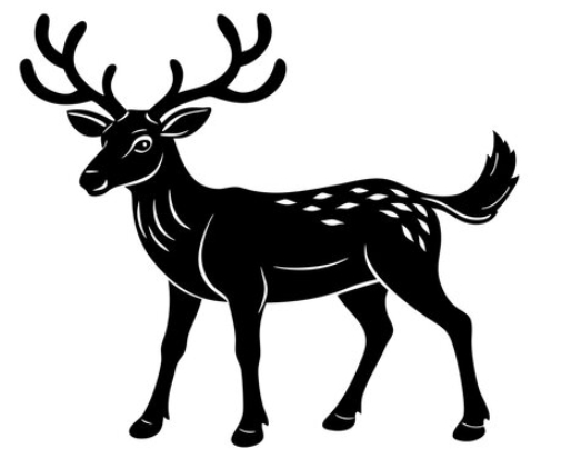 reindeer vector art