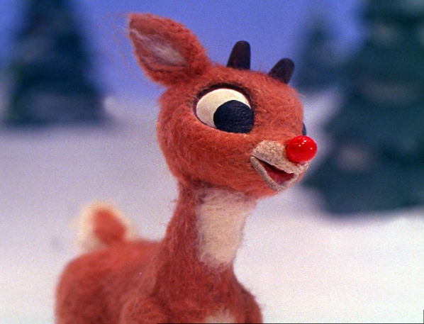 pictures of the red nosed reindeer