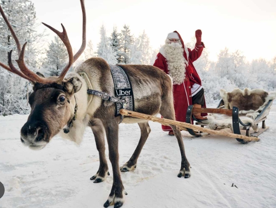 reindeer sleigh images