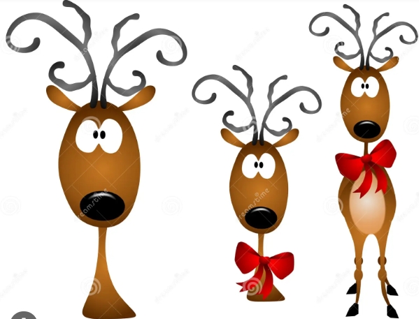 reindeer image clipart