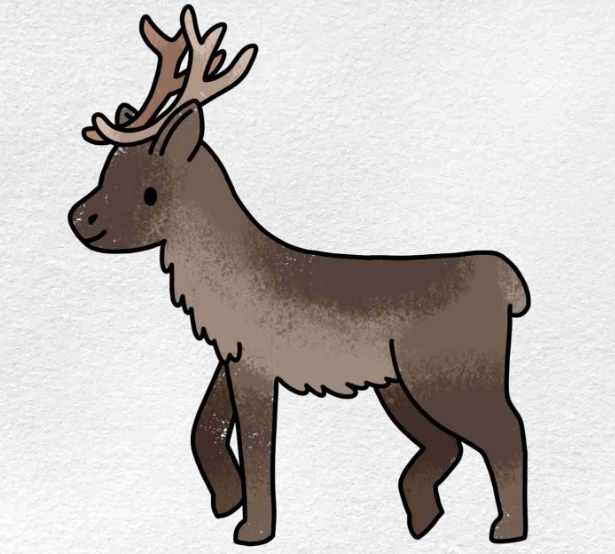 picture of a cute reindeer