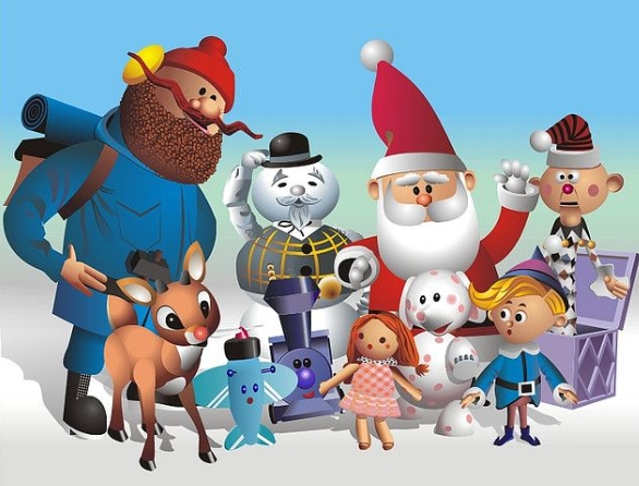 island of misfit toys characters clipart