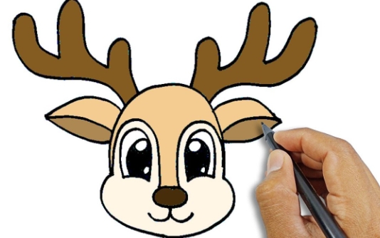 reindeer drawing images