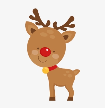 reindeer cute clipart