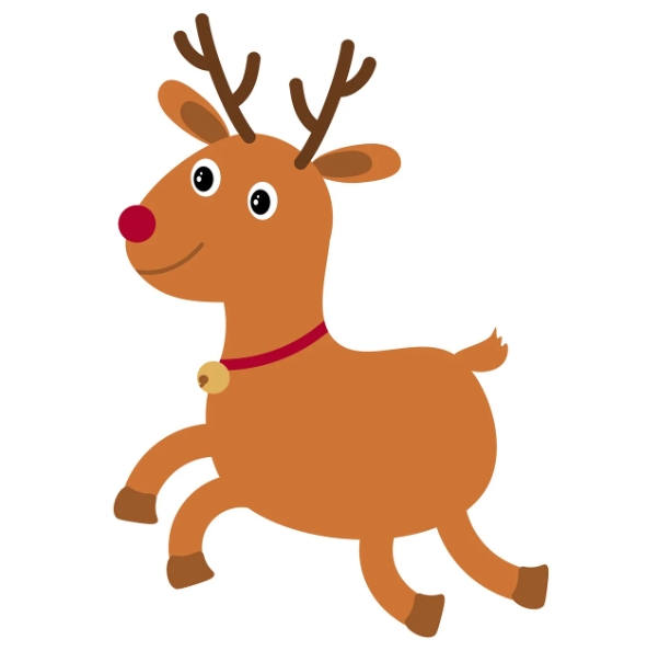 reindeer cartoon images free