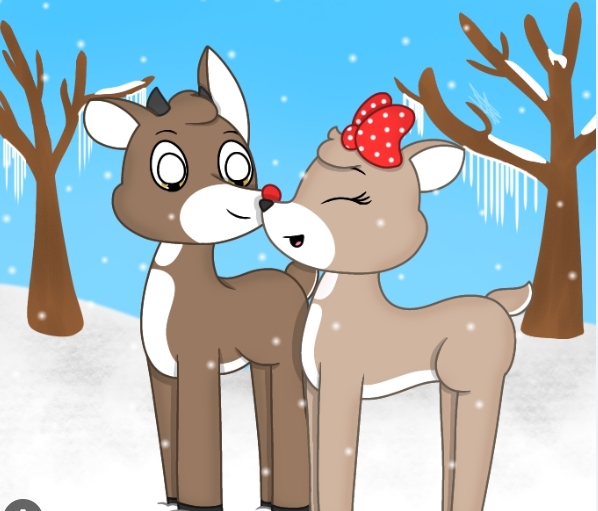 rudolph and clarice clipart