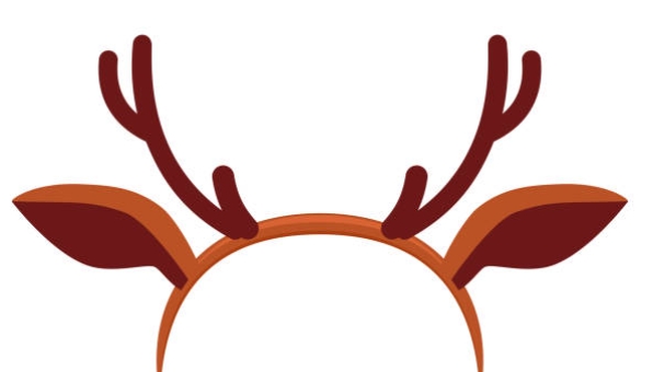 reindeer ears clipart