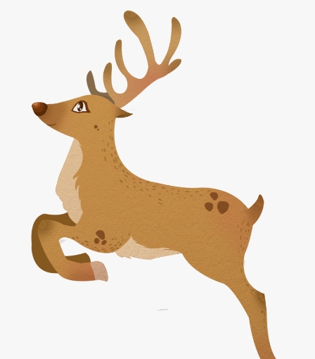 reindeer clipart transparent