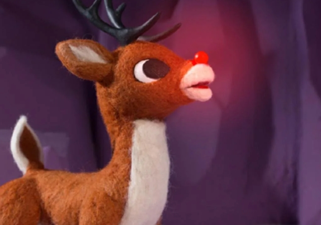 pic of rudolph the red nosed reindeer