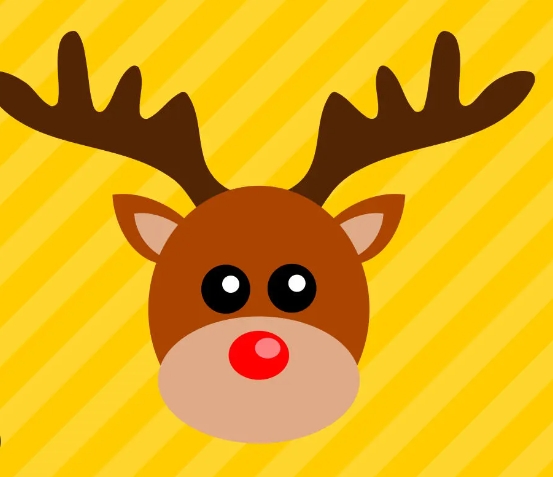 rudolph face image