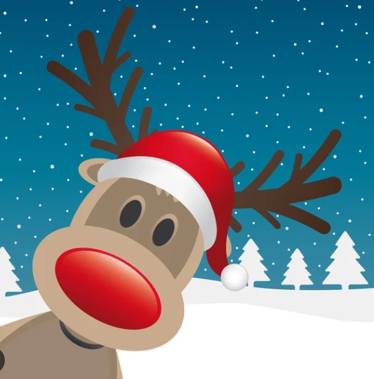 rudolph clip art