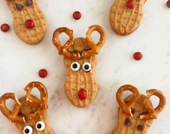 images of reindeer cookies